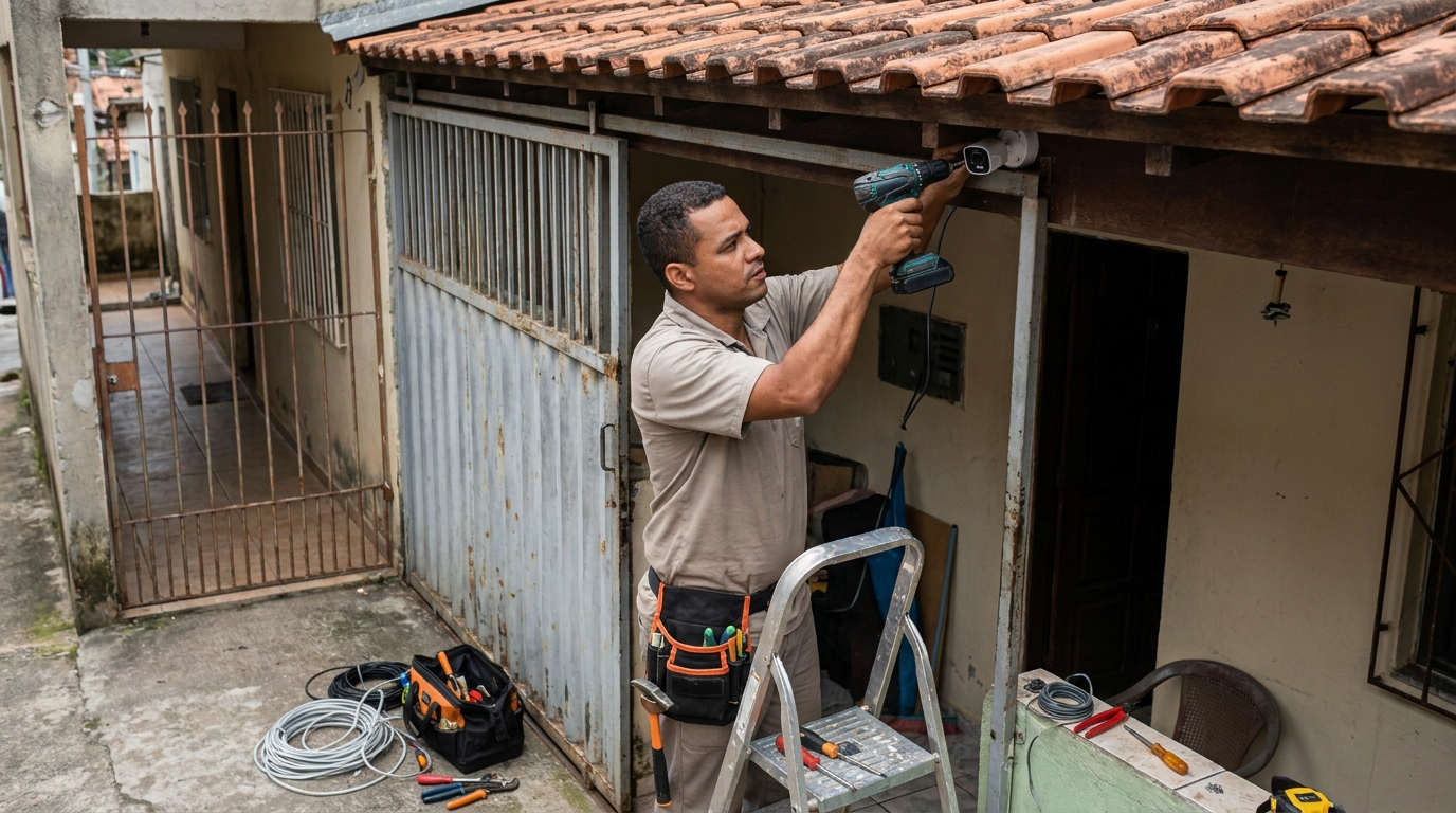 Instalacao de cameras de seguranca em Porto Velho‑RO