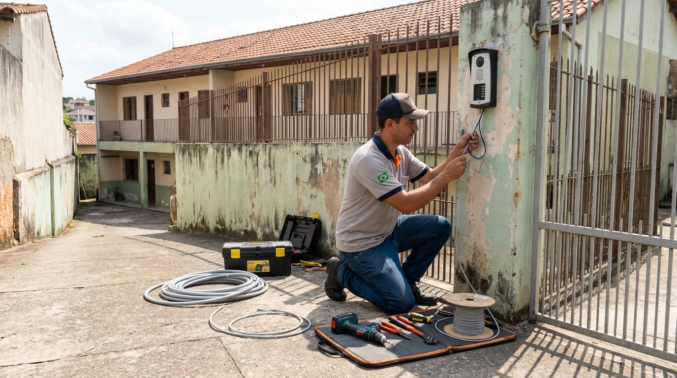 Instalacao de interfone residencial em Porto Velho‑RO