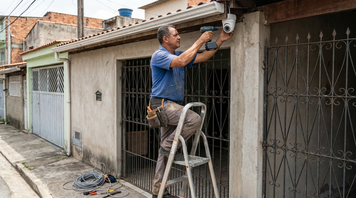 Instalacao de sistema de monitoramento em Porto Velho‑RO