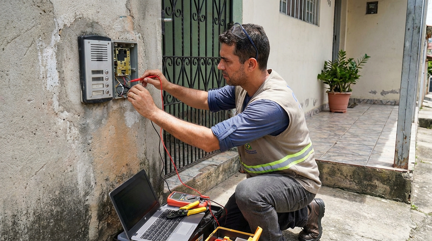 Reparo de interfone em Porto Velho‑RO
